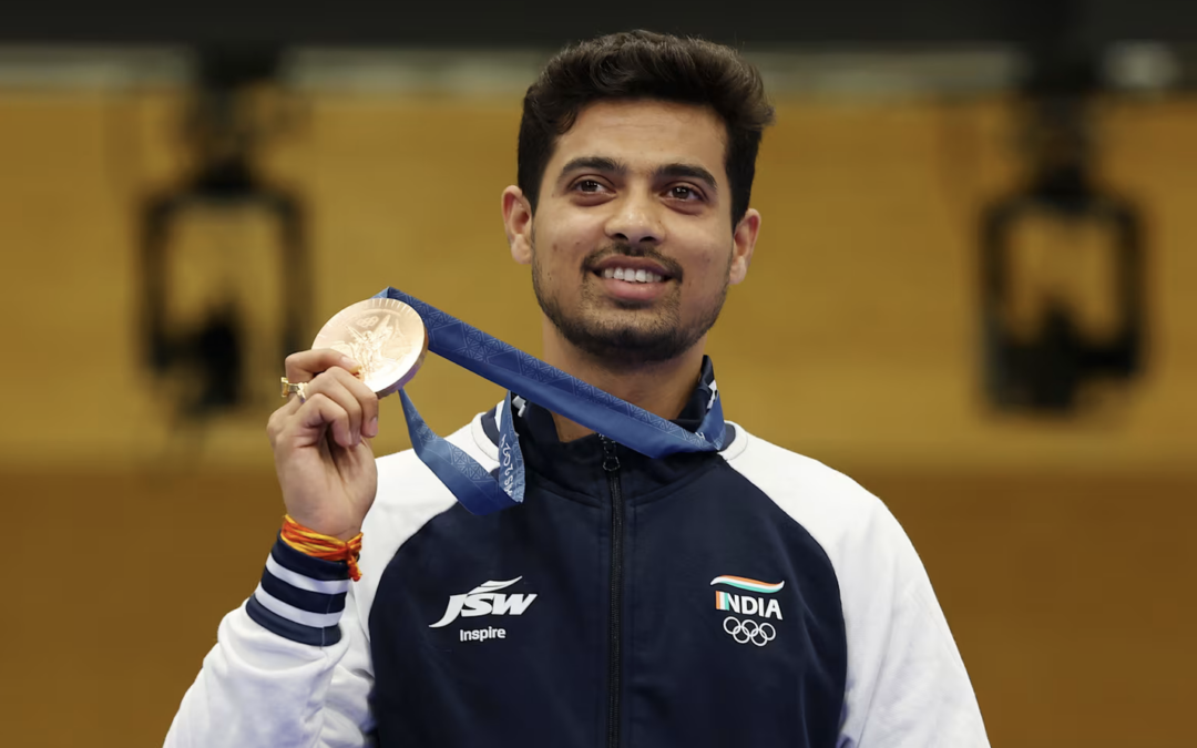 Swapnil Kusale: Bronze Medal Win in 50m Rifle 3P at Paris 2024
